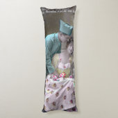 Soldat und Lover Seitenschläferkissen (Rückseite (Vertikal))