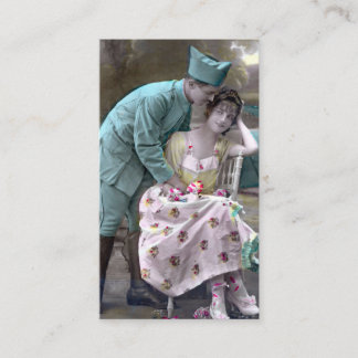 Soldat und Lover Visitenkarte