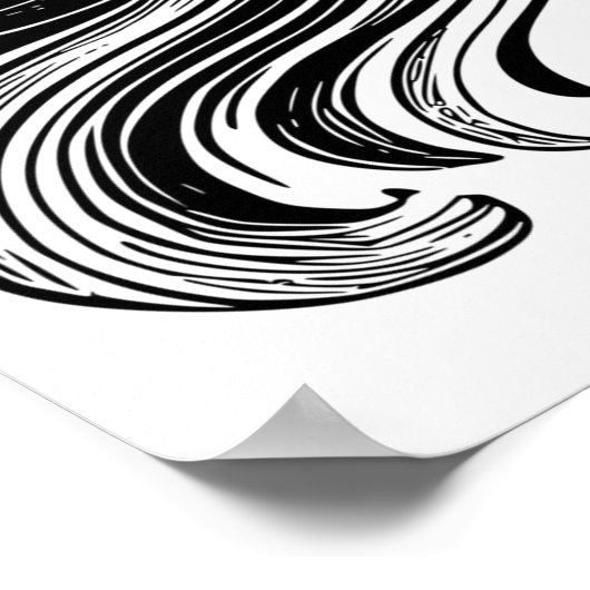 Soldat und Sonnenkunst Poster (Ecke)