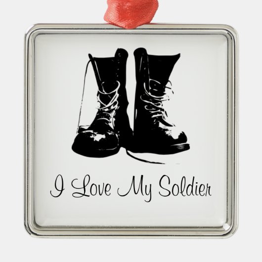 Soldat Veteran Keepake Ornament (Vorne)