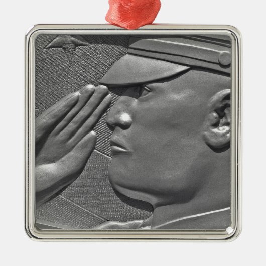 Soldat Veteran Keepake Ornament (Vorne)