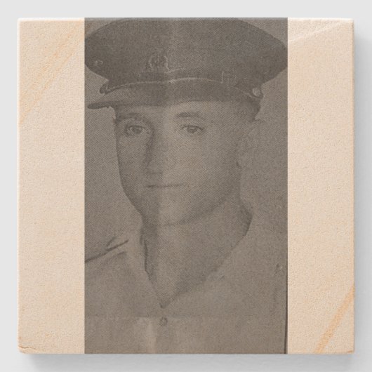 Soldat von Burma Steinuntersetzer (Vorderseite)
