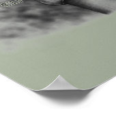 Soldat Warrior - Die Hintergrundfarbe des Todes an Poster (Ecke)