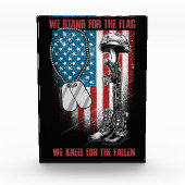 Soldat Zitat Fotoblock (Vorderseite)