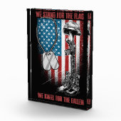 Soldat Zitat Fotoblock (Rechts)