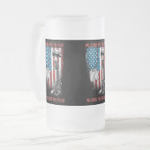 Soldat Zitat Mattglas Bierglas (Vorderseite Links)