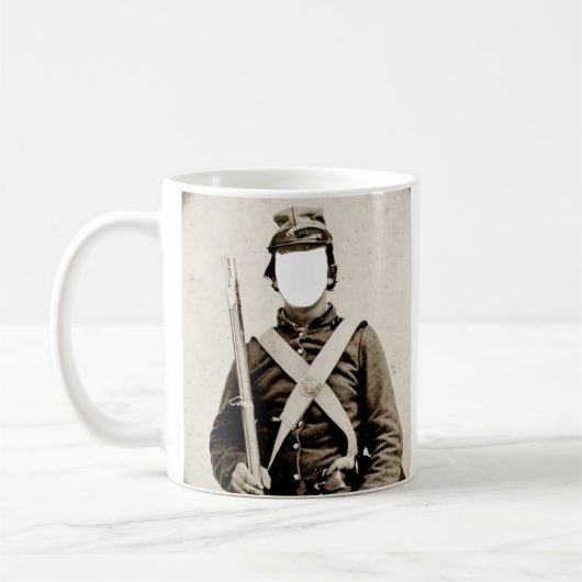 Soldat - zivile Tasse (Links)