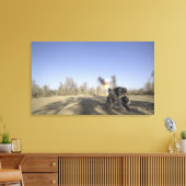 Soldaten 2 leinwanddruck (Insitu (Wohnzimmer))