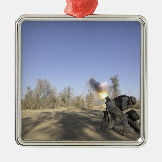 Soldaten 2 ornament aus metall (Vorne)