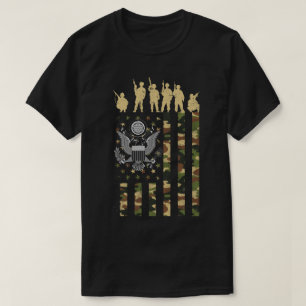 Soldaten amerikanischer Patriotismus T-Shirt