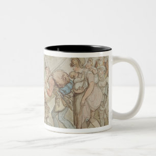 Soldaten auf einem im März 1805 (Stift u. Tinte Zweifarbige Tasse