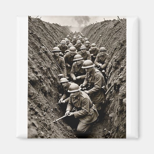 Soldaten der Somme Magnet (Vorne)