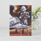 Soldaten der Vintagen Science Fiction (Stehend Vorderseite)