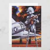 Soldaten der Vintagen Science Fiction (Vorne/Hinten)