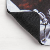 Soldaten der Vintagen Science Fiction Mousepad (Ecke)
