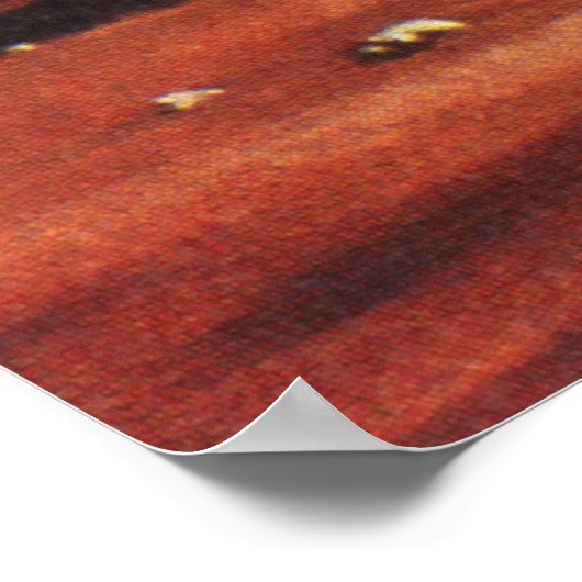 Soldaten der Vintagen Science Fiction Poster (Ecke)