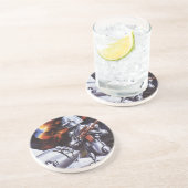 Soldaten der Vintagen Science Fiction Untersetzer (Seite)