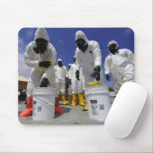 Soldaten des 457. Chemiebattalions Mousepad (Mit Mouse)