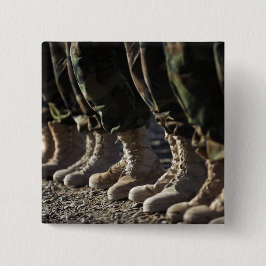 Soldaten des afghanischen Luftwaffenkorps Button (Vorderseite)