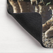 Soldaten des afghanischen Luftwaffenkorps Mousepad (Ecke)