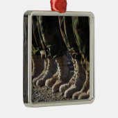 Soldaten des afghanischen Luftwaffenkorps Silbernes Ornament (Rechts)