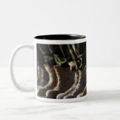 Soldaten des afghanischen Luftwaffenkorps Zweifarbige Tasse (Links)