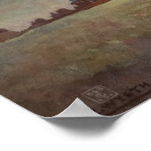 Soldaten des Bodens von Newell Convers Wyeth Poster (Ecke)