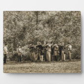 Soldaten des zivilen Krieges Fotoplatte (Vorderseite)