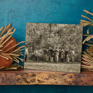 Soldaten des zivilen Krieges Fotoplatte