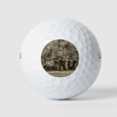Soldaten des zivilen Krieges Golfball (Vorderseite)