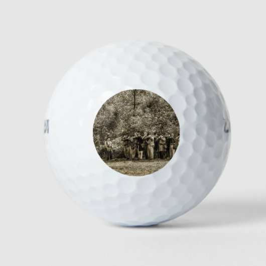 Soldaten des zivilen Krieges Golfball (Vorderseite)