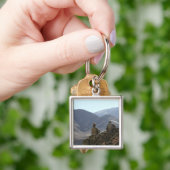 Soldaten führen Kommunikationsausrüstung ein Schlüsselanhänger (Hand)