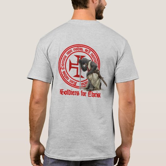 Soldaten für den T - Shirt Christi (Rückseite)