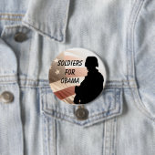 Soldaten für OBAMA Button (Beispiel)