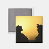 Soldaten Magnet (Vorderseite/Rückseite)