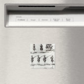 Soldaten mit Bajonetten Magnet (In Situ (Geschirrspüler))
