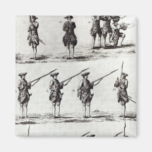 Soldaten mit Bajonetten Magnet