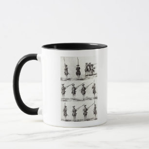 Soldaten mit Bajonetten Tasse