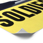 Soldaten ohne Waffenplakat Poster (Ecke)