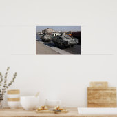 Soldaten patrouillieren poster (Küche)