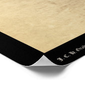 Soldaten & Pferde im Lager Cheyenne SD 1890 Poster (Ecke)