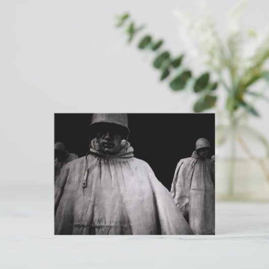 Soldaten Postkarte (Stehend Vorderseite)