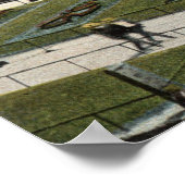 Soldaten & Seeleute Monument Cleveland 1910 Vintag Poster (Ecke)