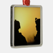 Soldaten Silbernes Ornament (Rechts)