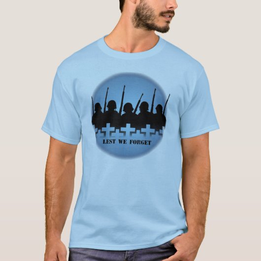 Soldaten Tribut T - Shirt Krieg Frieden, damit wir (Vorderseite)