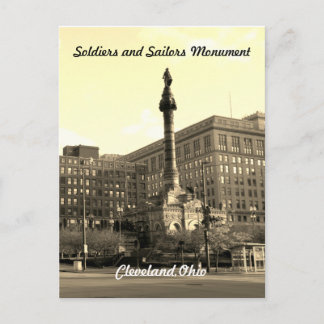 Soldaten und Seeleute Cleveland OH Postkarte