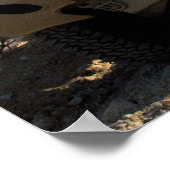 Soldaten verteidigen ihre Position Poster (Ecke)