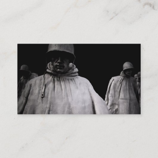 Soldaten Visitenkarte (Vorderseite)