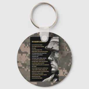 Soldatkredo Schlüsselanhänger