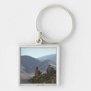 Soldatlaufkommunikationsausrüstung Schlüsselanhänger